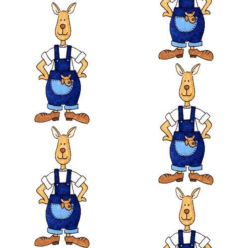 Kangaroos clip art