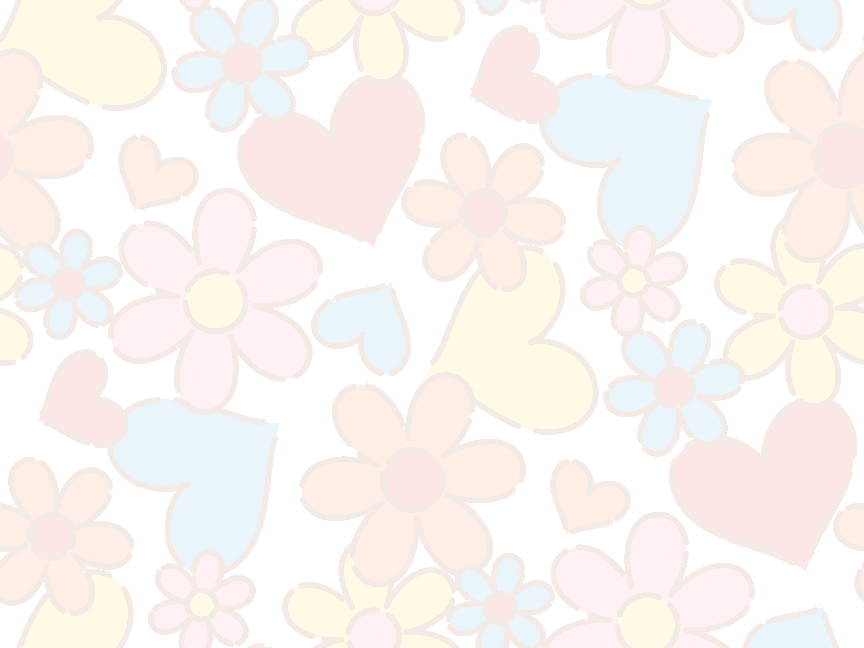 Flower & heart background