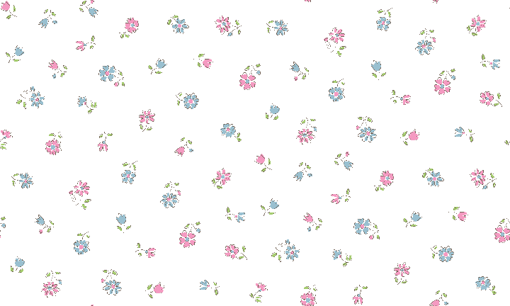 08-小花柄の壁紙