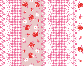 Roses & Gingham check image