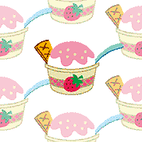 Strawberry ice creams image