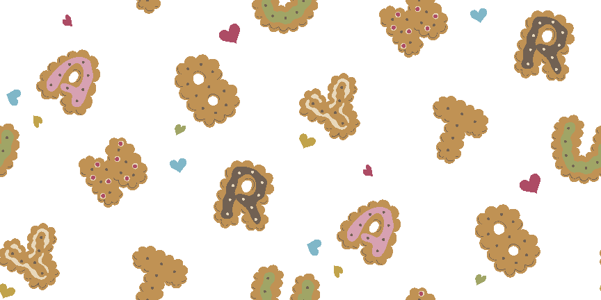 Alphabet cookies image