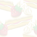 Gâteau fraises screensaver