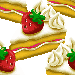 Gâteau fraises image