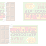 チョコレートの背景画像