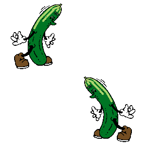 Cucumbers clip art