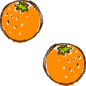 Oranges fond d’écran
