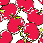 Freehand drawing apples image