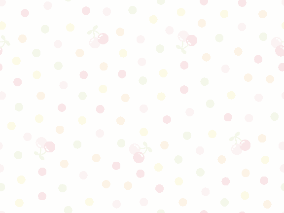 Cherries and polka dot picture