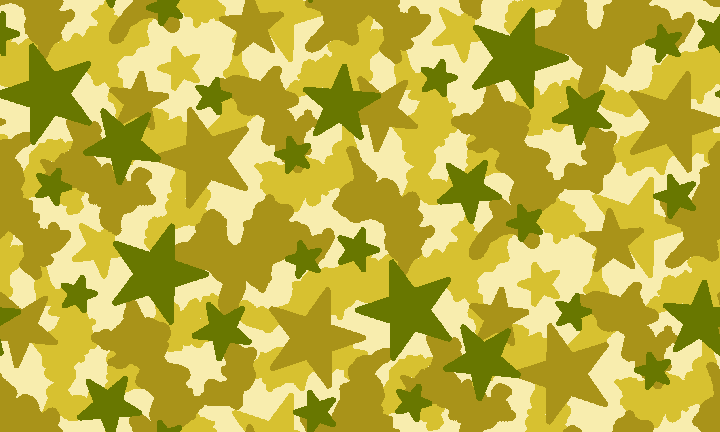 Camouflage patterns with stars image