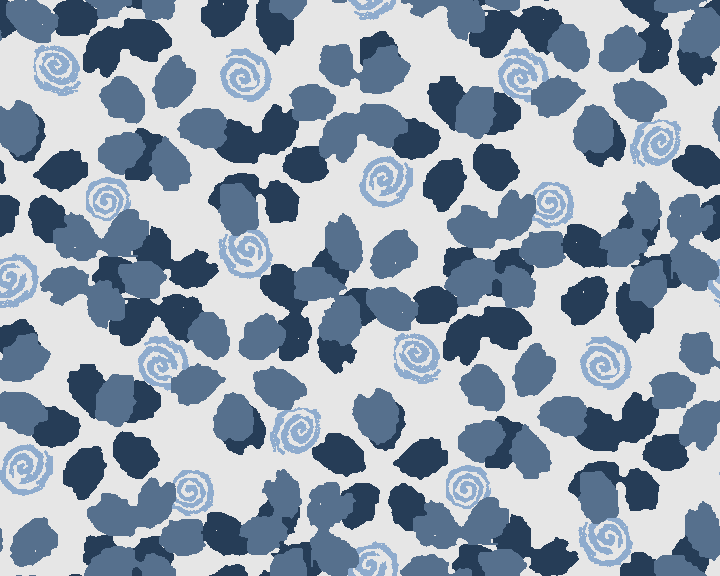 Sakura-shaped camouflage patterns clip art