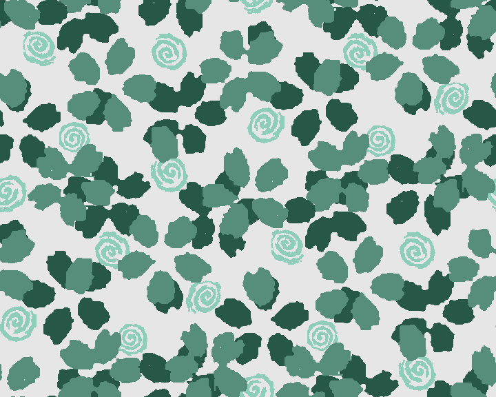Sakura-shaped camouflage patterns graphic