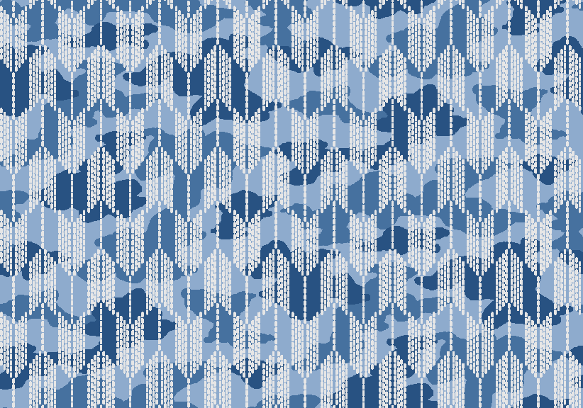 Camouflage patterns & arrows wallpaper