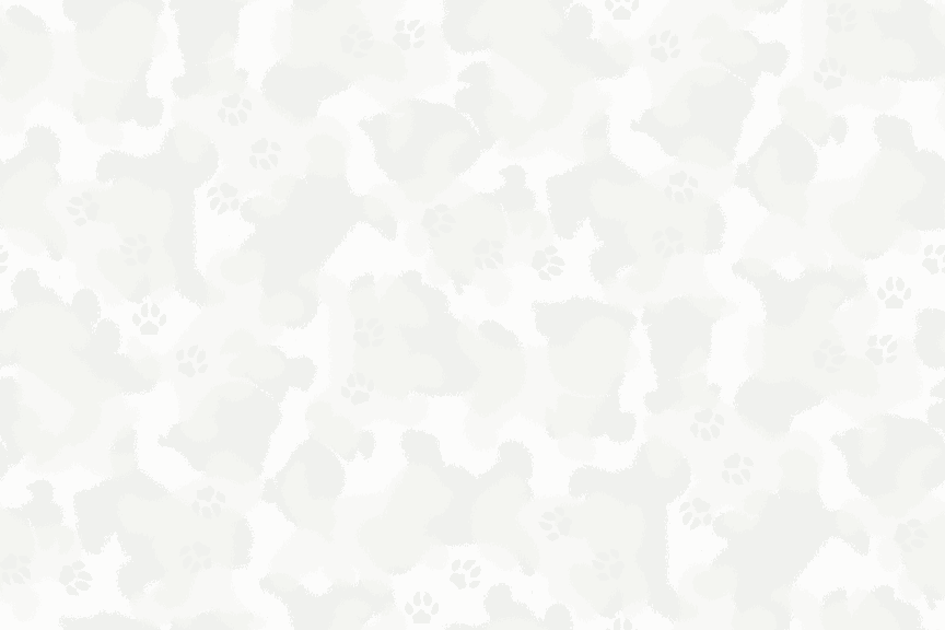 Dog-shaped camouflage pattern