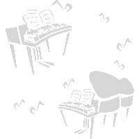 Pianos background