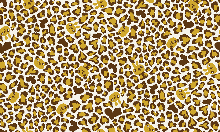 Leopard patterns with animals image
