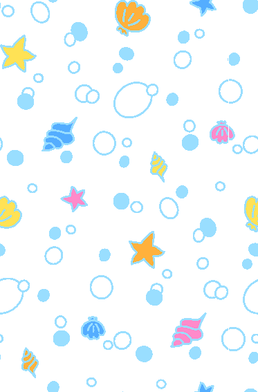Sea stars and Shells wallpaper