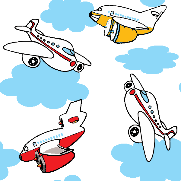 Airliners clip art