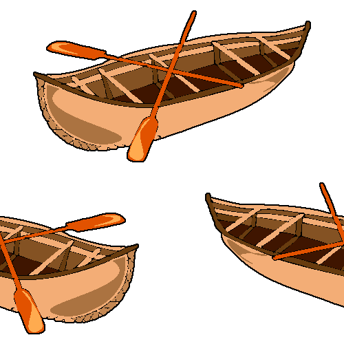 Row boats clip art