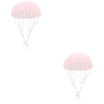 Parachutes screensaver