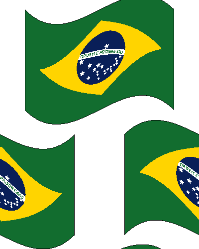 ブラジル国旗の壁紙
