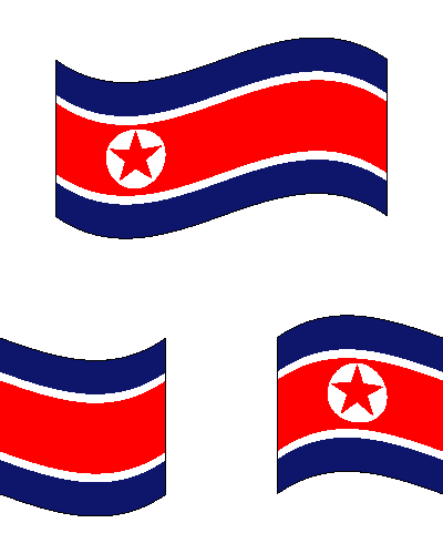 (朝鮮民主主義人民共和国)北朝鮮国旗の壁紙