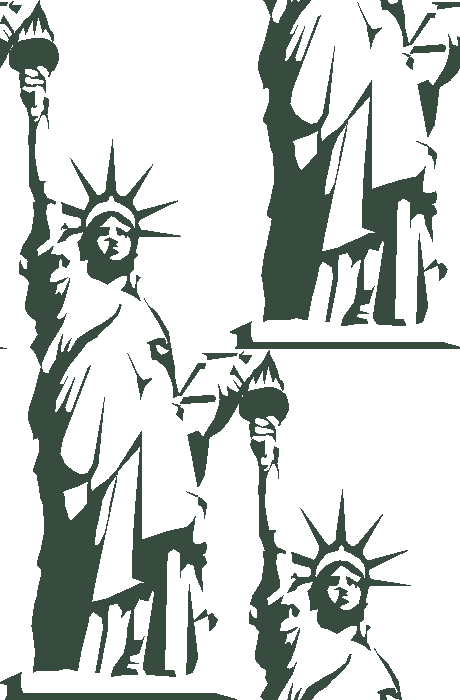 Statue of liberty clip art
